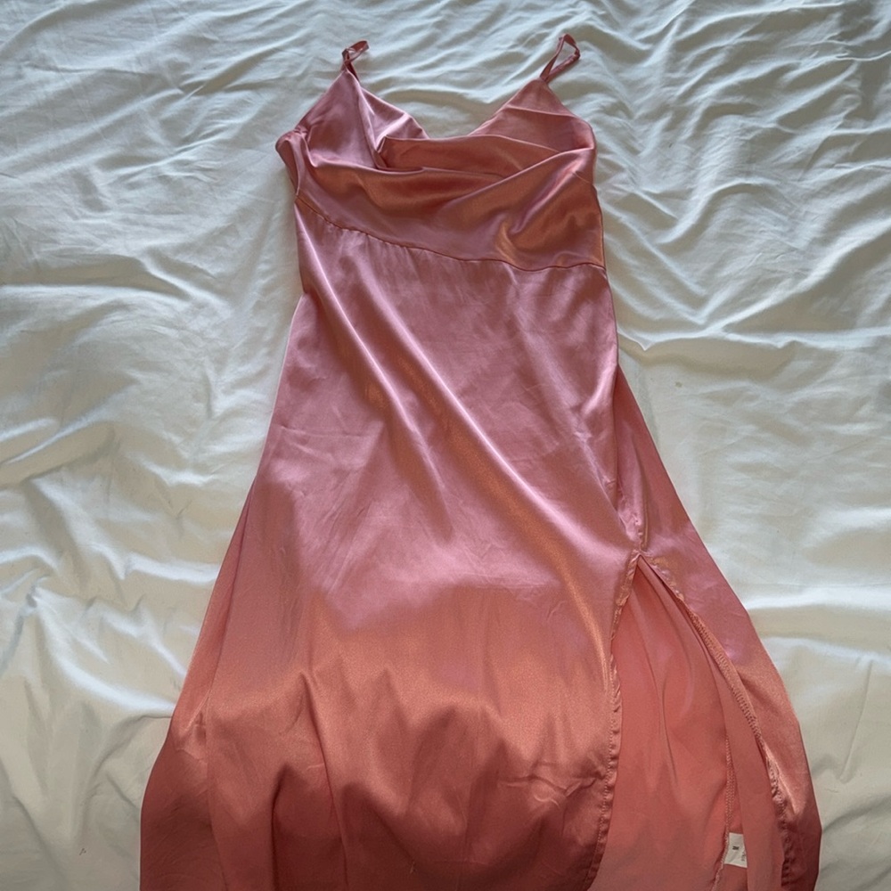 Amazon satin dress